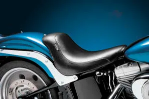 Le Pera Black Smooth Silhouette Solo Seat