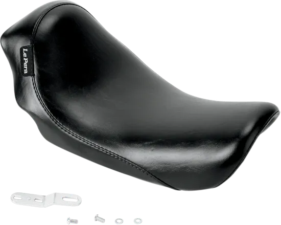 Le Pera Black Smooth Silhouette Solo Seat 1