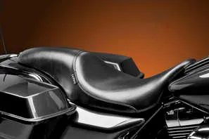 Le Pera Black Smooth Silhouette Full Seat