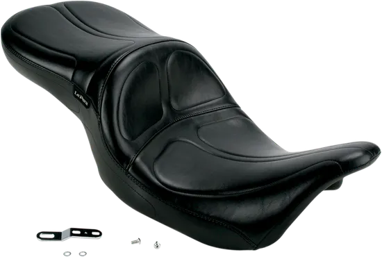 Le Pera Black Stitched Maverick Seat