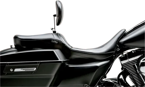 Le Pera Black Maverick Seat w Backrest