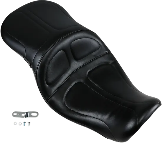 Le Pera Black Stitched Maverick Seat