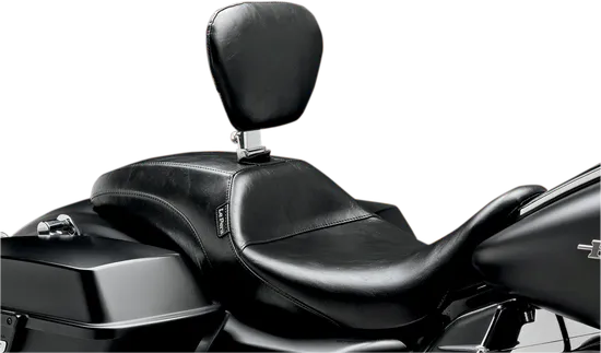 Le Pera Black Outcast Full Length Seat w Backrest