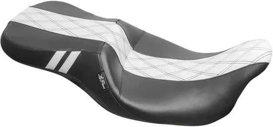 Le Pera White Double Diamond Outcast Daddy Long Legs 2up Seat