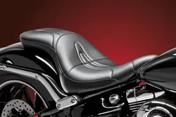 Le Pera Black Stitched Sorrento 2up Seat