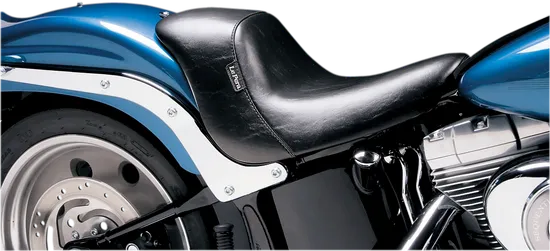 Le Pera Black Bare Bones Up Front Solo Seat 7.8in Rear