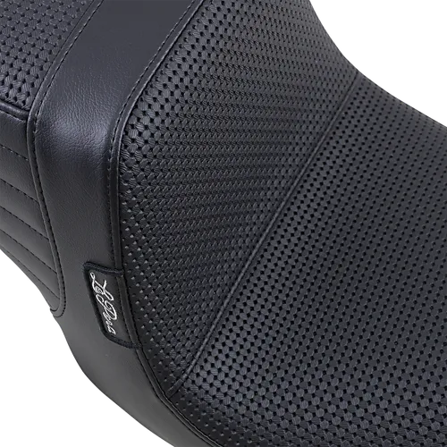 Le Pera Black Basketweave Tailwhip 2up Seat 2