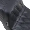 Le Pera Black Double Diamond Tailwhip 2up Seat
