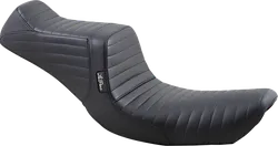 Le Pera Black Pleated Tailwhip 2up Seat