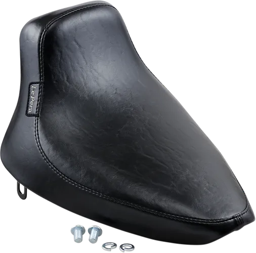 Le Pera Black Smooth Silhouette Solo Seat