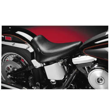 Le Pera Black Smooth Silhouette Solo Seat