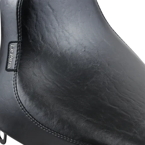 Le Pera Black Smooth Silhouette Solo Seat