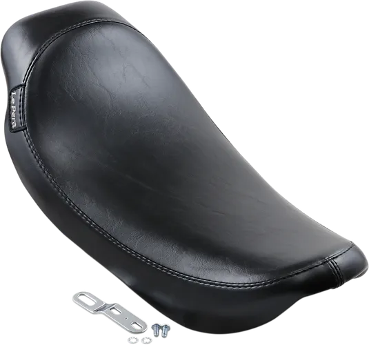 Le Pera Black Smooth Silhouette Solo Seat