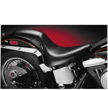 Le Pera Black Full Length Silhouette 2up Seat