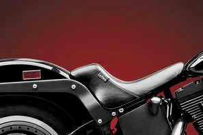 Le Pera Black Bare Bones Up Front Solo Seat 6in Rear