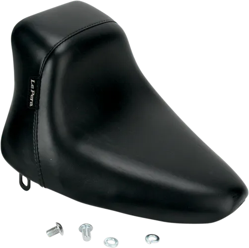 Le Pera Black Bare Bones Up Front Solo Seat 6in Rear
