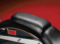 Le Pera Black Silhouette Pillion Pad 5.9in Rear