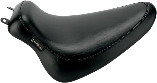 Le Pera Black Smooth Silhouette Solo Seat