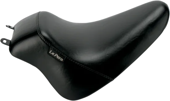 Le Pera Black Bare Bones Up Front Solo Seat 6in Rear