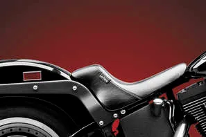 Le Pera Black Bare Bones Up Front Solo Seat 6in Rear