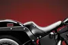 Le Pera Black Bare Bones Up Front Solo Seat 6in Rear