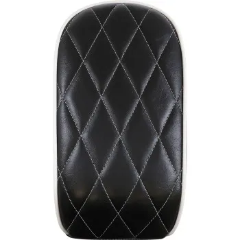 Le Pera White Diamond Stitch Bare Bones Pillion Pad