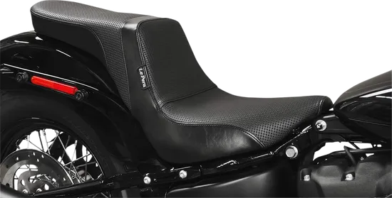Le Pera Black Basketweave Daytona 2up Seat