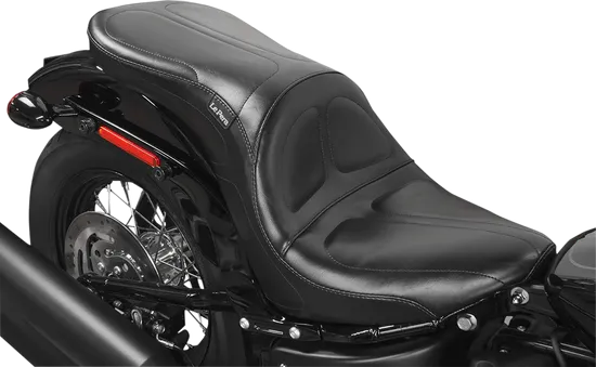 Le Pera Black Stitched Maverick Seat