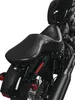 Le Pera Black Stitched Maverick Seat