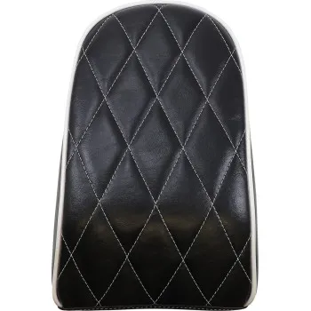 Le Pera White Diamond Stitch Bare Bones Pillion Pad