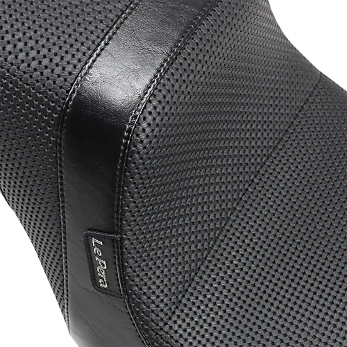 Le Pera Black Basketweave Daytona 2up Seat 2