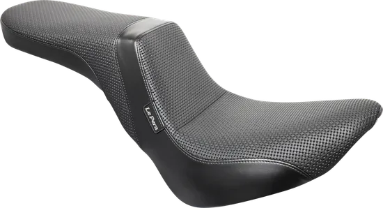 Le Pera Black Basketweave Daytona 2up Seat