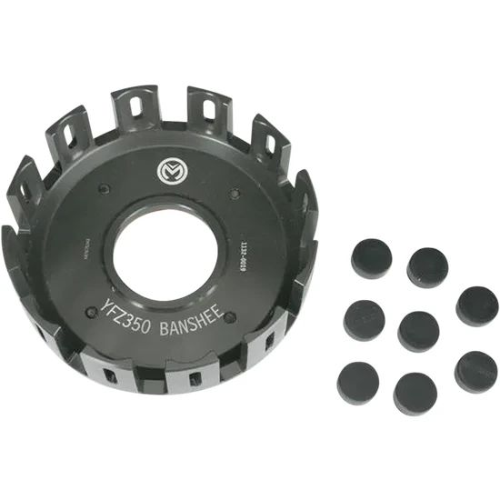 Moose Billet Aluminum Clutch Basket With Cushion 3