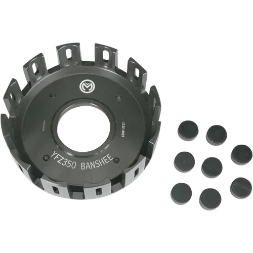 Moose Billet Aluminum Clutch Basket With Cushion 5