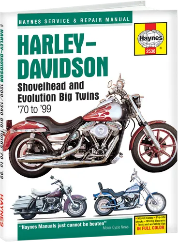 Haynes Service Repair Manual For Harley Davidson Big Twins
