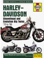 Haynes Service Repair Manual For Harley Davidson Big Twins