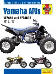 Haynes Service Repair Manual For Yamaha YFZ450Carb YFZ450R X EFI