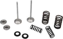 Moose Stainless Steel Valve and Spring Exhaust Kit w Seals