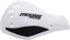 Moose Racing White Black Contour Deflector Handguard Pair Set