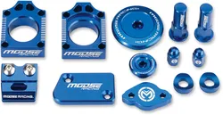 Moose Yamaha Blue Aluminum Bling Pack Blocks Covers