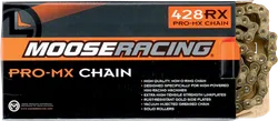 Moose Pro-MX 428 RXP Gold Drive Chain 100 Links