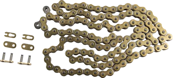 Moose Pro MX 420 RXP Gold Drive Chain 120 Links Kawasaki KX80 85