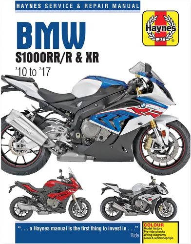 Haynes Service Repair Manual For BMW S1000 R RR XR ABS