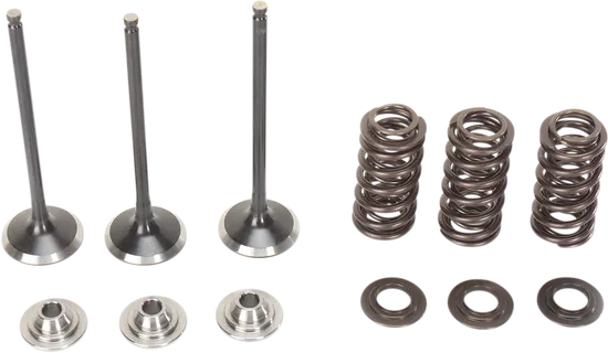 Moose F.E.A. Stainless Steel 3-Valve and Spring Intake Kit