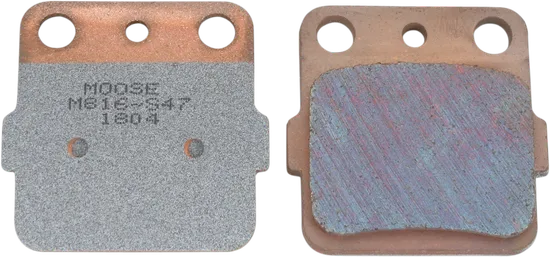 Moose XCR Sintered Metal Rear Brake Pads for Suzuki Yamaha