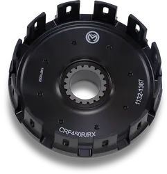 Moose Billet Aluminum Clutch Basket With Kickstarter Gear