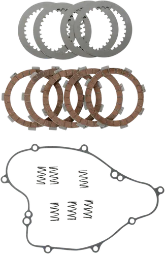 Moose Clutch Springs Friction Steel Plates Kit w Cover Gasket