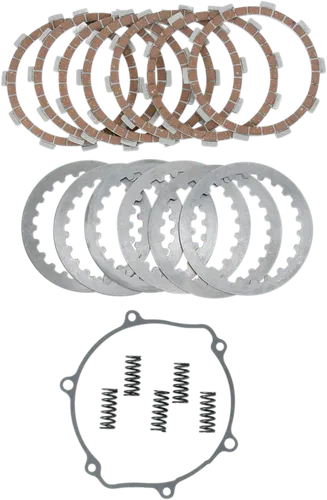 Moose Clutch Springs Friction Steel Plates Kit w Cover Gasket