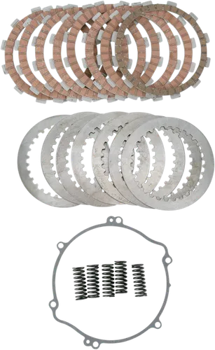 Moose Clutch Springs Friction Steel Plates Kit w Cover Gasket