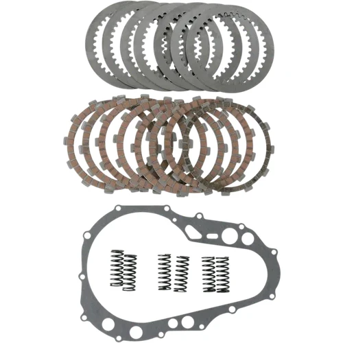 Moose Clutch Springs Friction Steel Plates Kit w Cover Gasket 5